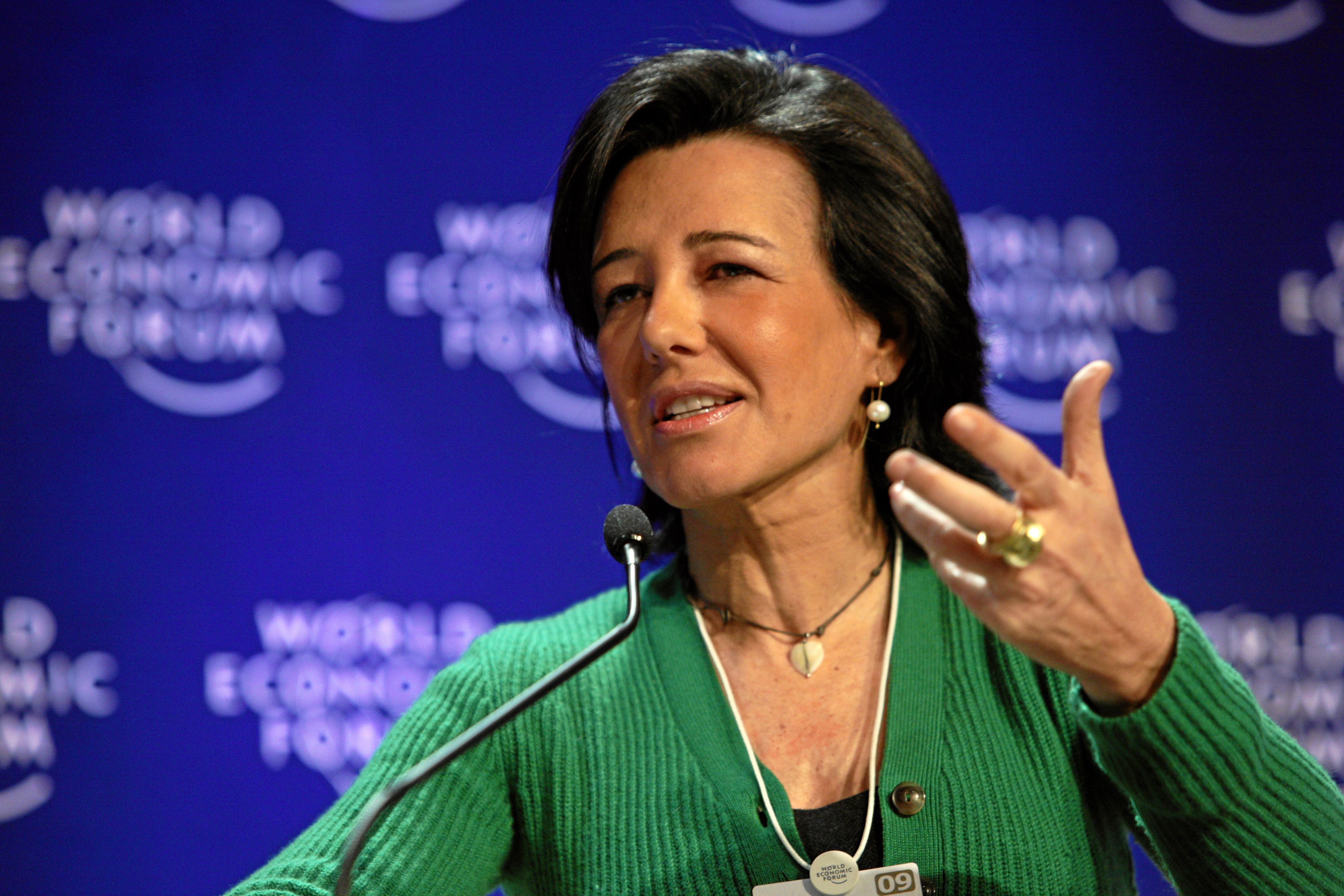 Botín, novena de la lista Forbes de las mujeres más influyentes